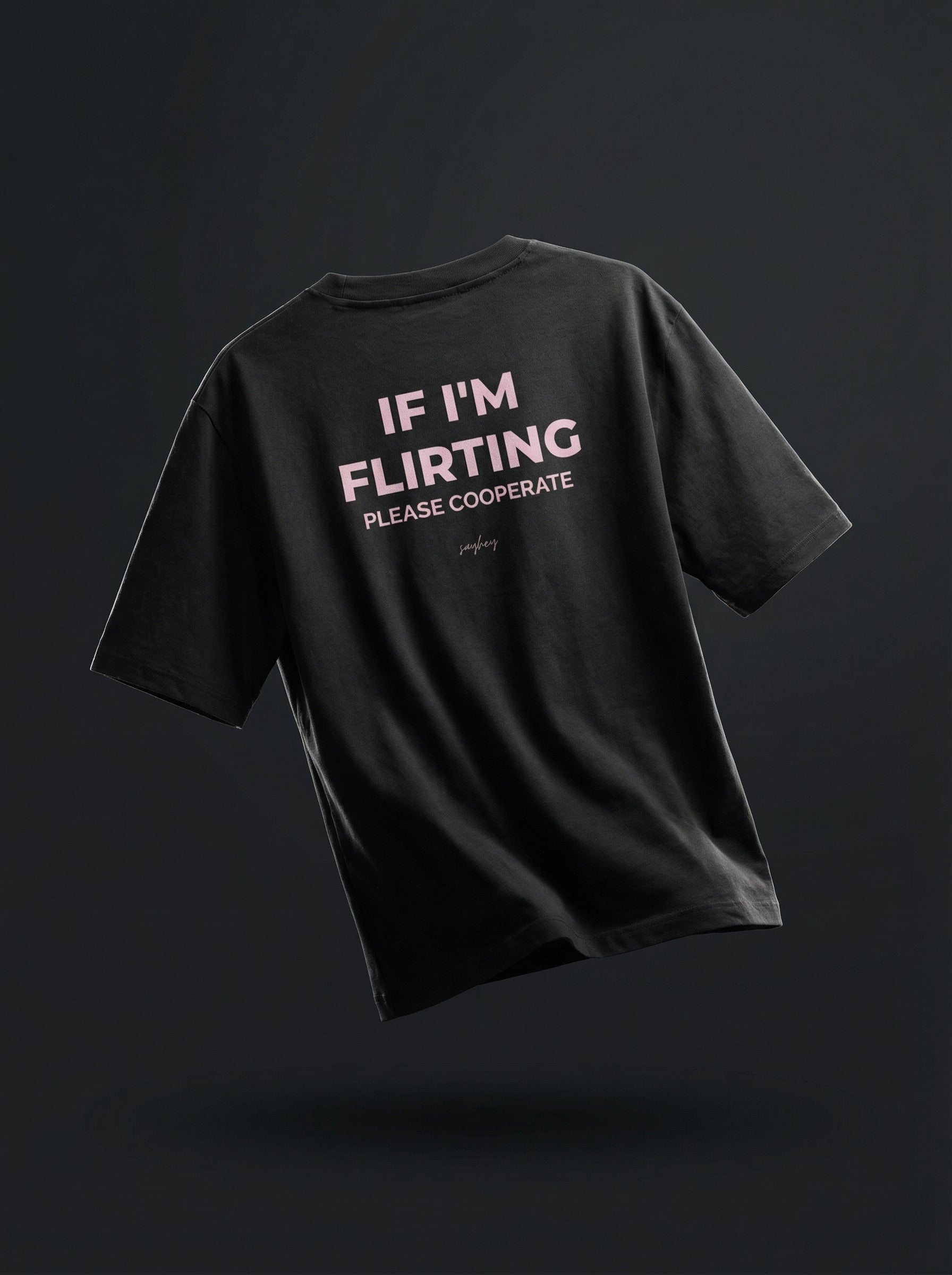 PLEASE COOPERATE (Black)