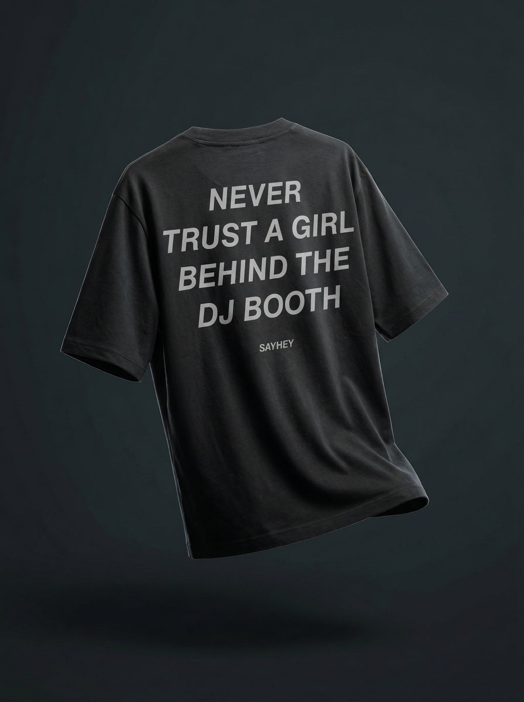 GIRL BEHIND THE DJ BOOTH (Black)