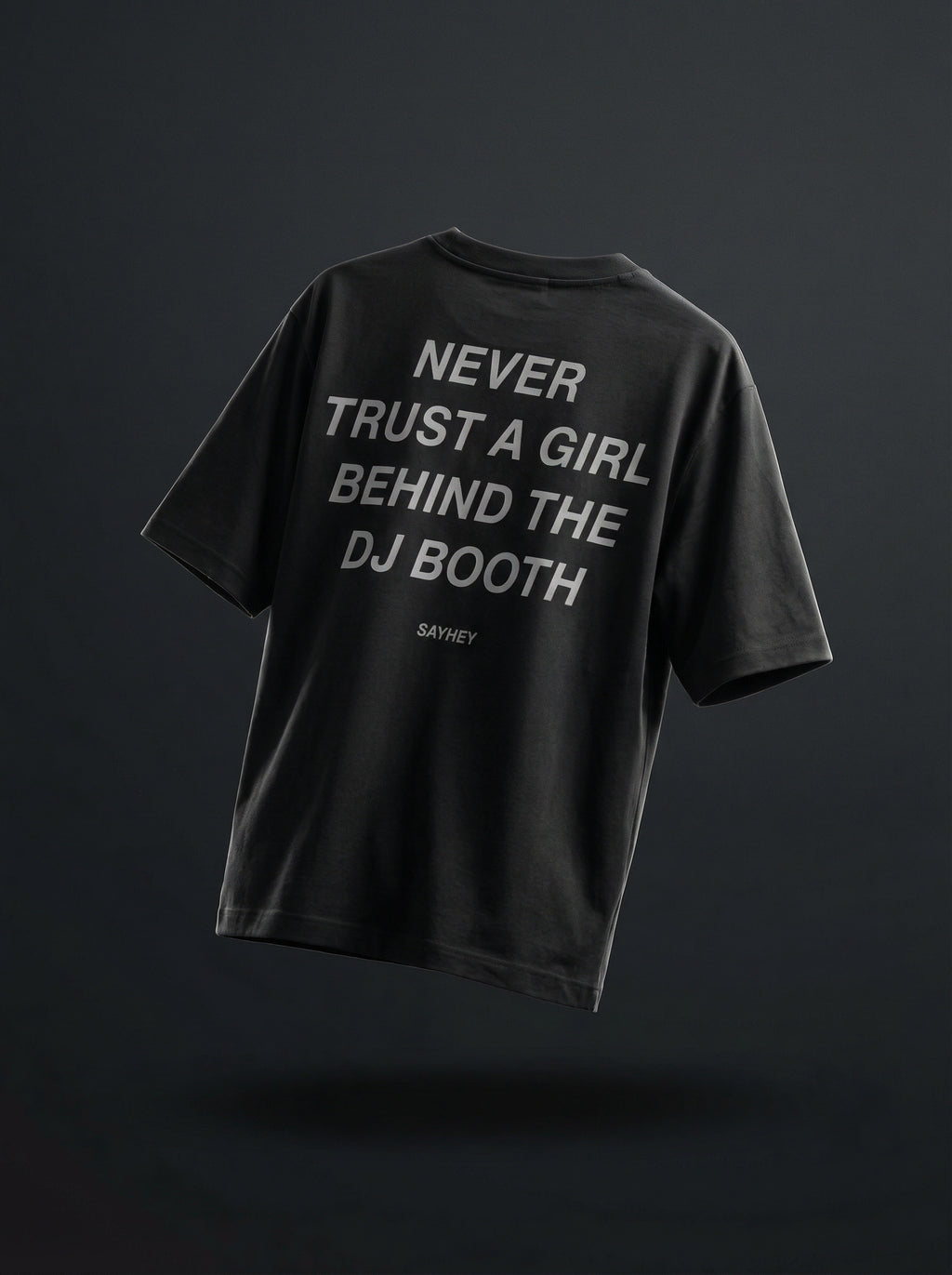 GIRL BEHIND THE DJ BOOTH (Black)