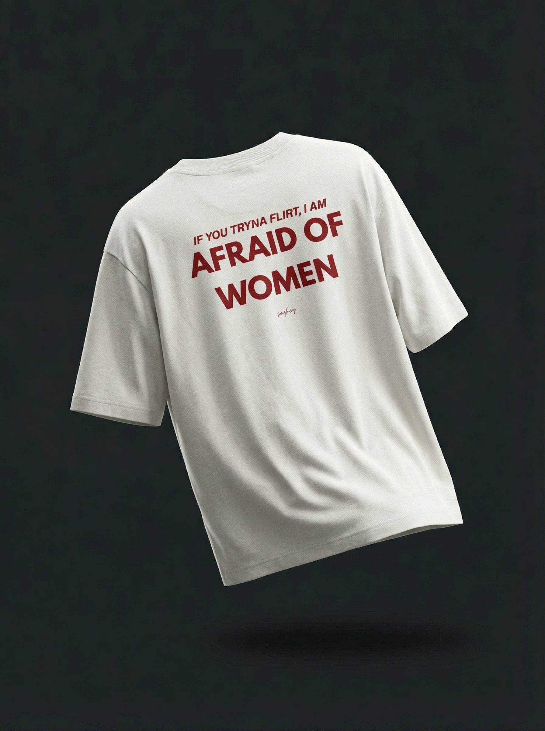AFRAID OF WOMEN (Off-White)