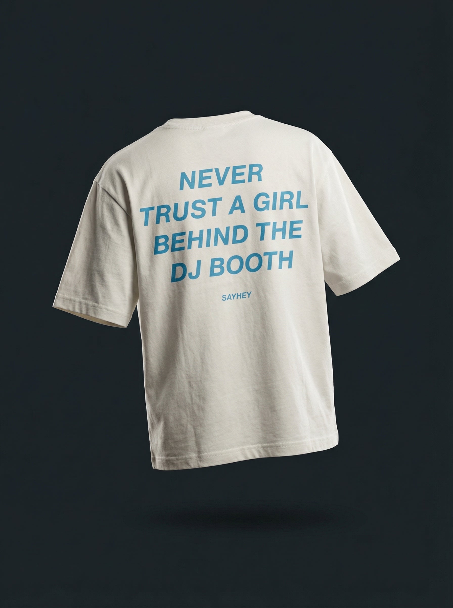 GIRL BEHIND THE DJ BOOTH (Off-White)