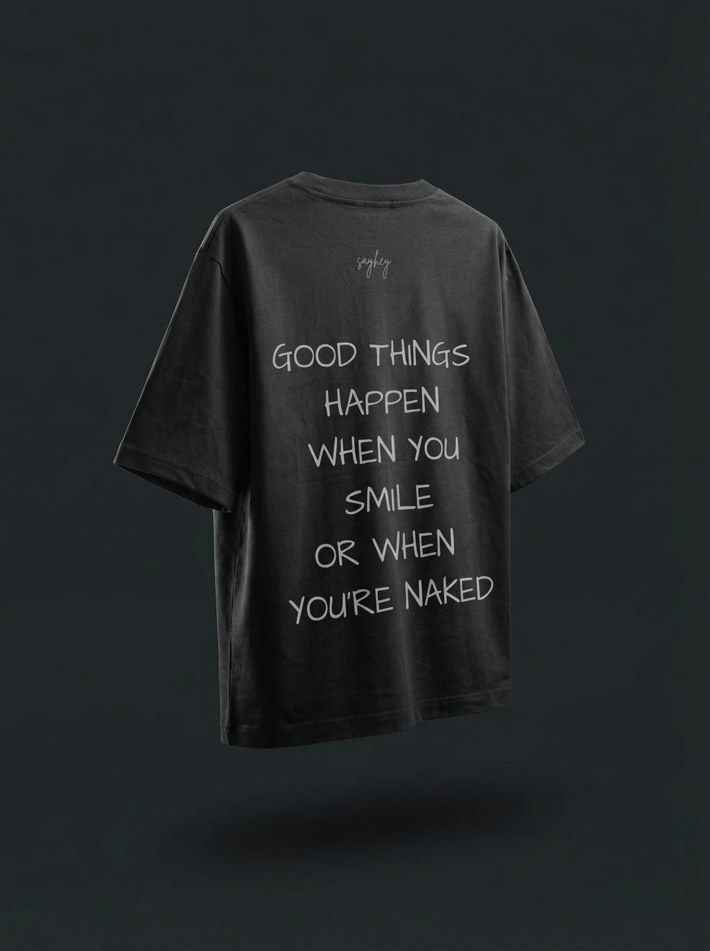 GOOD THINS HAPPEN WHEN (Black)
