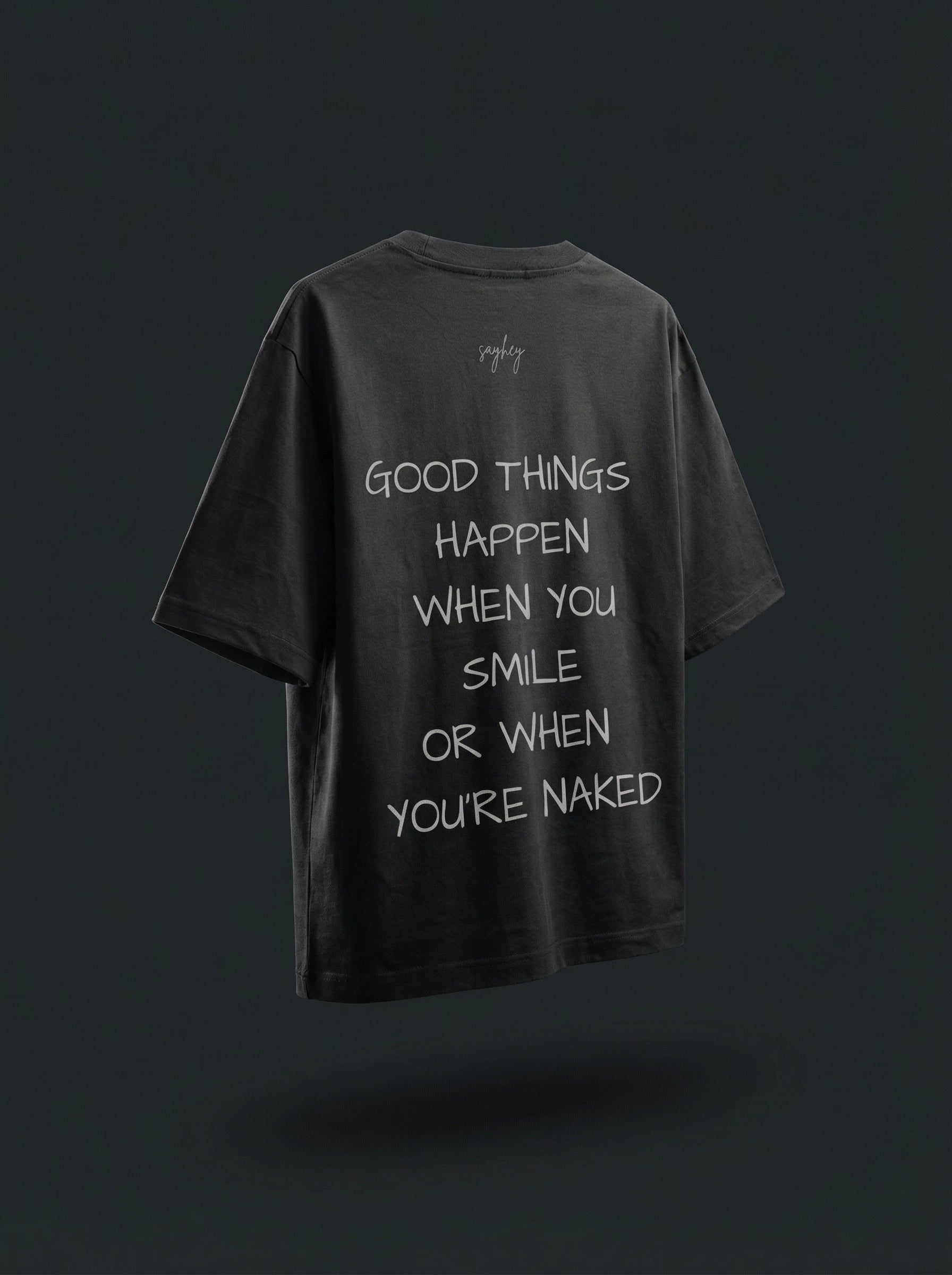 GOOD THINS HAPPEN WHEN (Black)