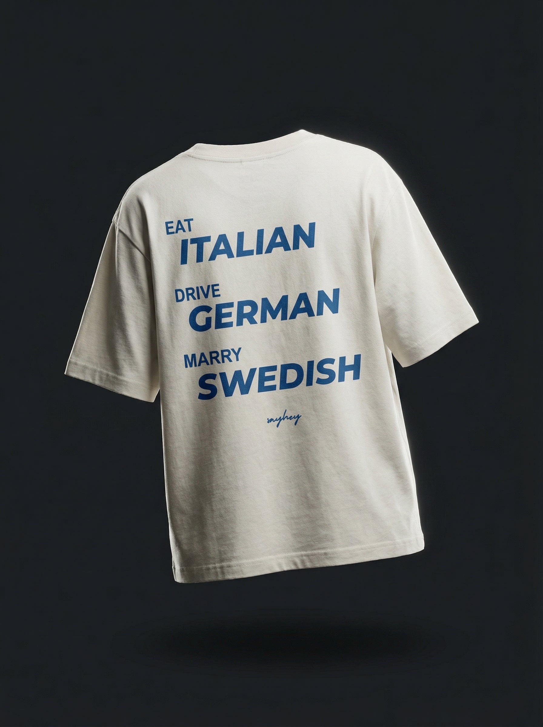 ITALIAN-GERMAN-SWEDISH (Off-White)