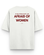 Off White Oversized T-shirt Back Design