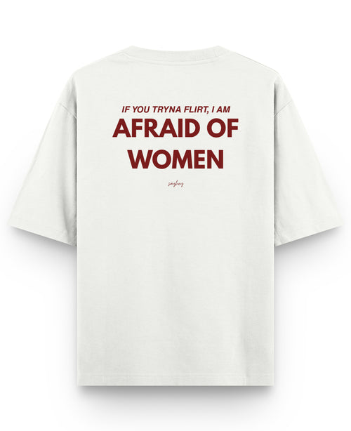 Off White Oversized T-shirt Back Design