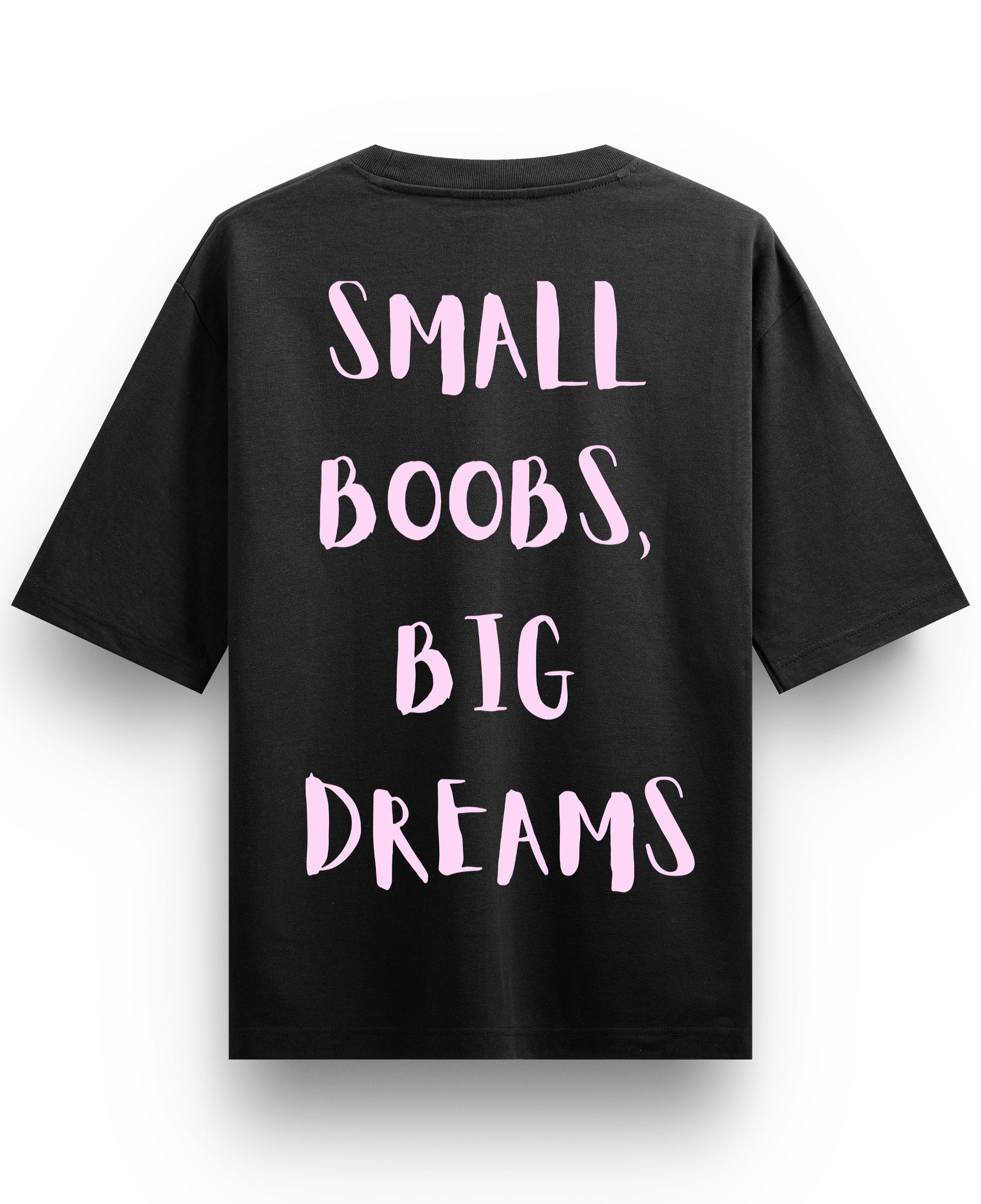 Black Oversized T-shirt Back Design