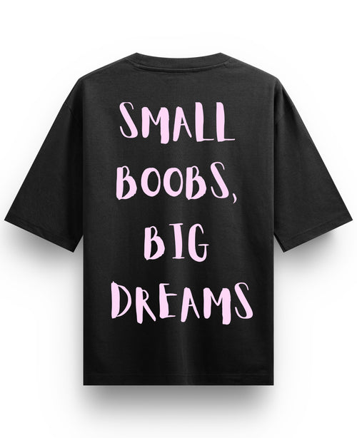 Black Oversized T-shirt Back Design