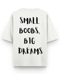 Off White Oversized T-shirt Back Design
