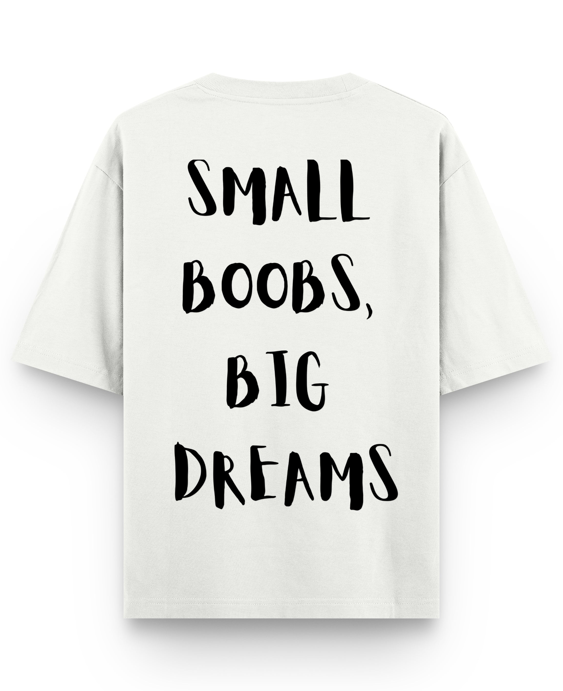 Off White Oversized T-shirt Back Design