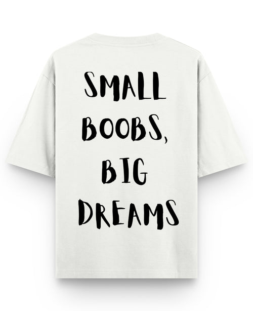 Off White Oversized T-shirt Back Design