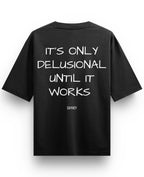 Black Oversized T-shirt Back Design