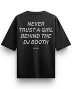 Black Oversized T-shirt Back Design