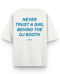 Off White Oversized T-shirt Back Design