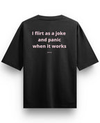 Black Oversized T-shirt Back Design