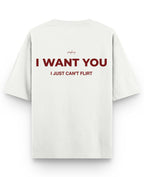 Off White Oversized T-shirt Back Design