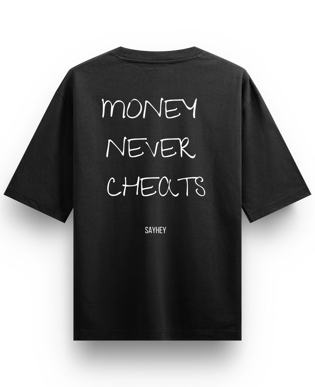 Black Oversized T-shirt Back Design