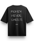 Black Oversized T-shirt Back Design