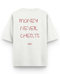 Off White Oversized T-shirt Back Design