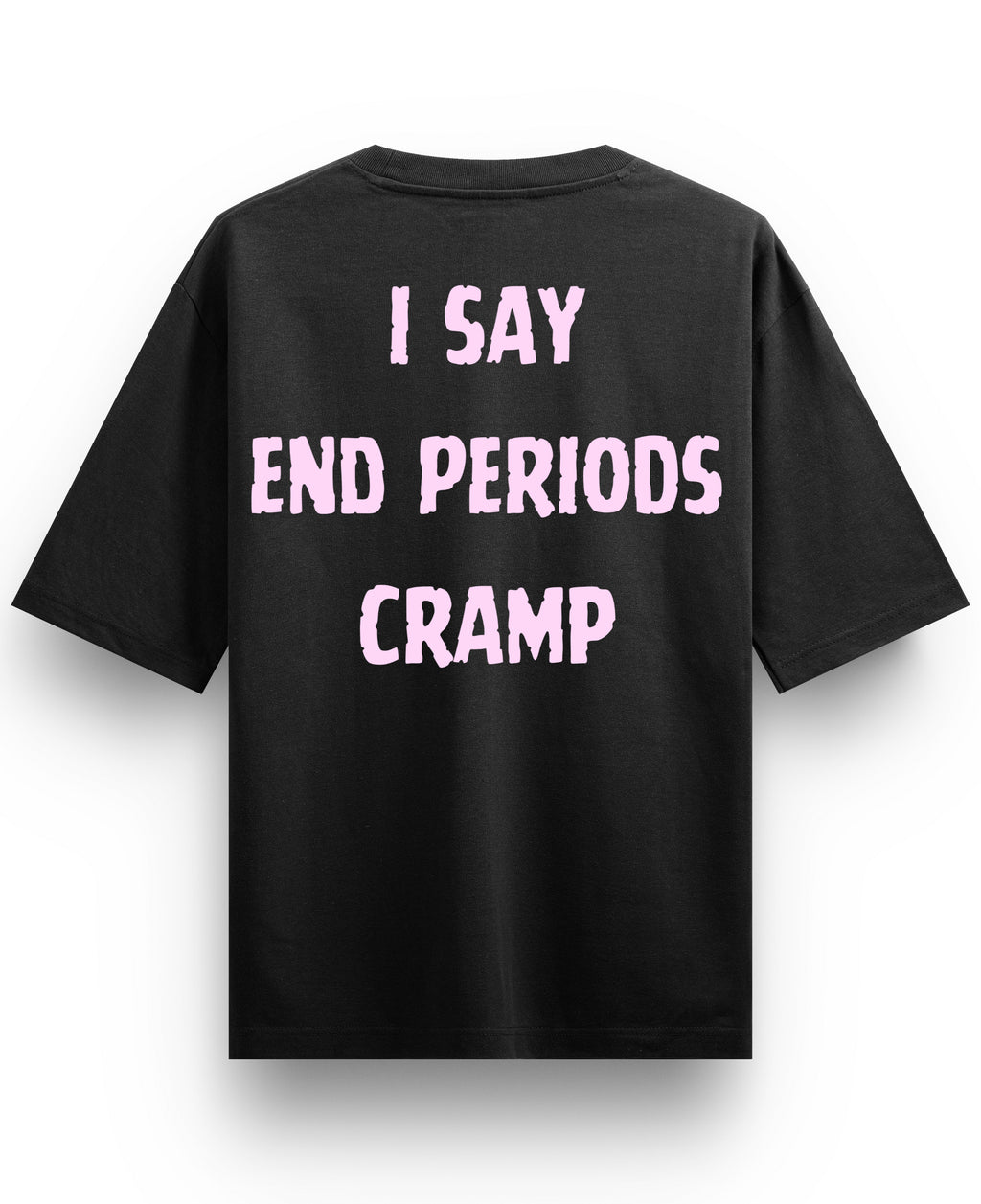 Black Oversized T-shirt Back Design
