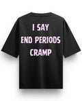 Black Oversized T-shirt Back Design