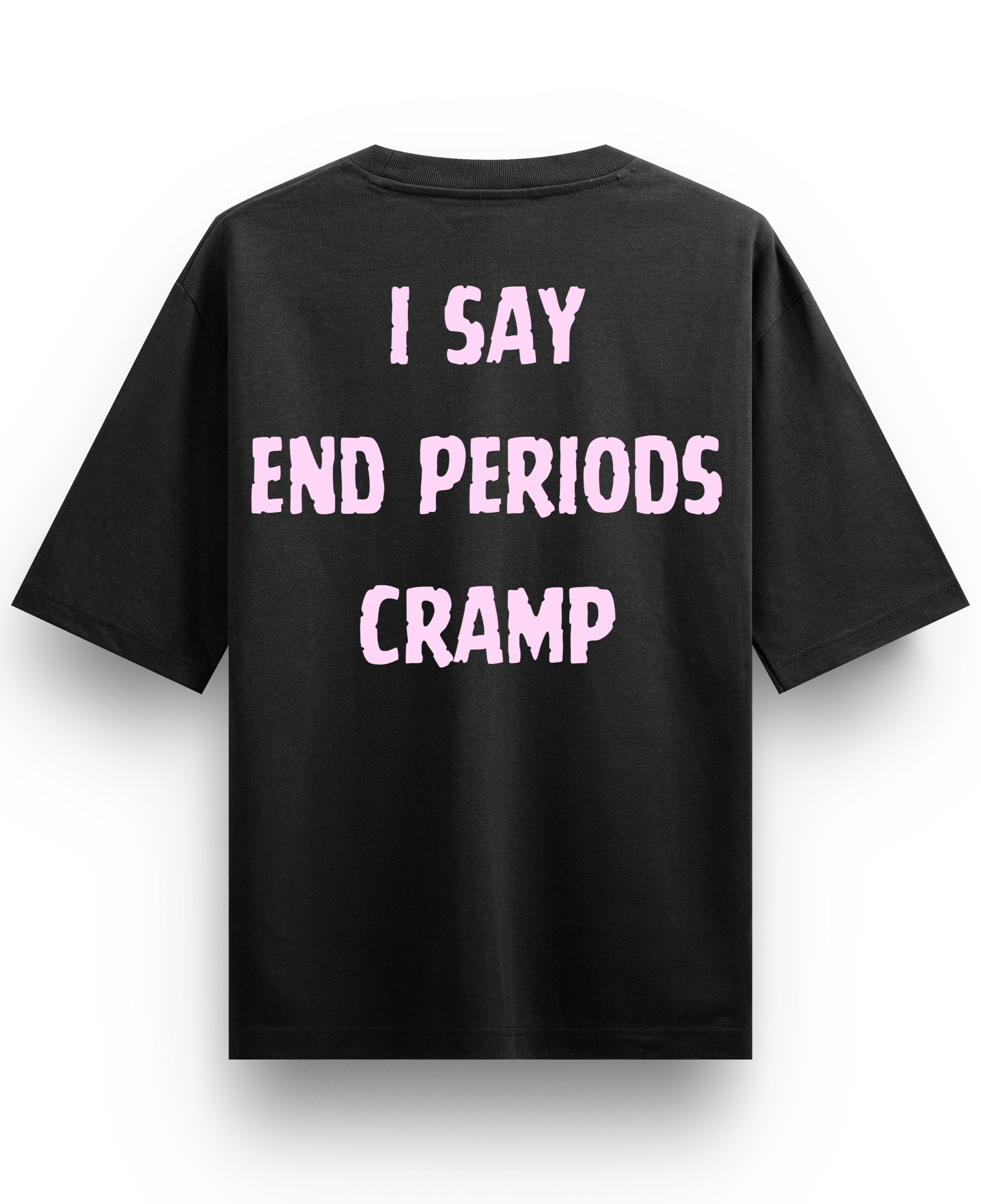 Black Oversized T-shirt Back Design