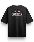 Black Oversized T-shirt Back Design