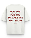 Off White Oversized T-shirt Back Design
