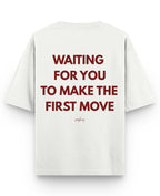 Off White Oversized T-shirt Back Design