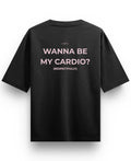 Black Oversized T-shirt Back Design